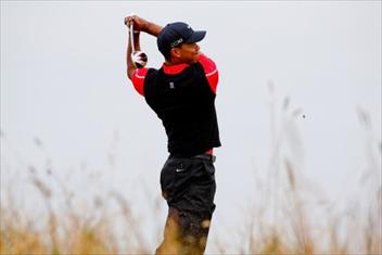 2002 British Open - Tiger Woods Shoots 81 - Muirfield